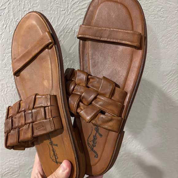 Free People Winding River Leather Sandals - Picture 3 of 4